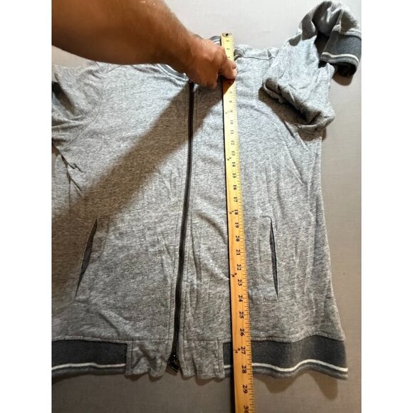 Robert Barakett Sweatshirt Adult XL Gray Full Zip Pocket Sweatshirt Mens. - Picture 8 of 9